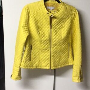 Beautiful, new quilted faux leather jacket size M